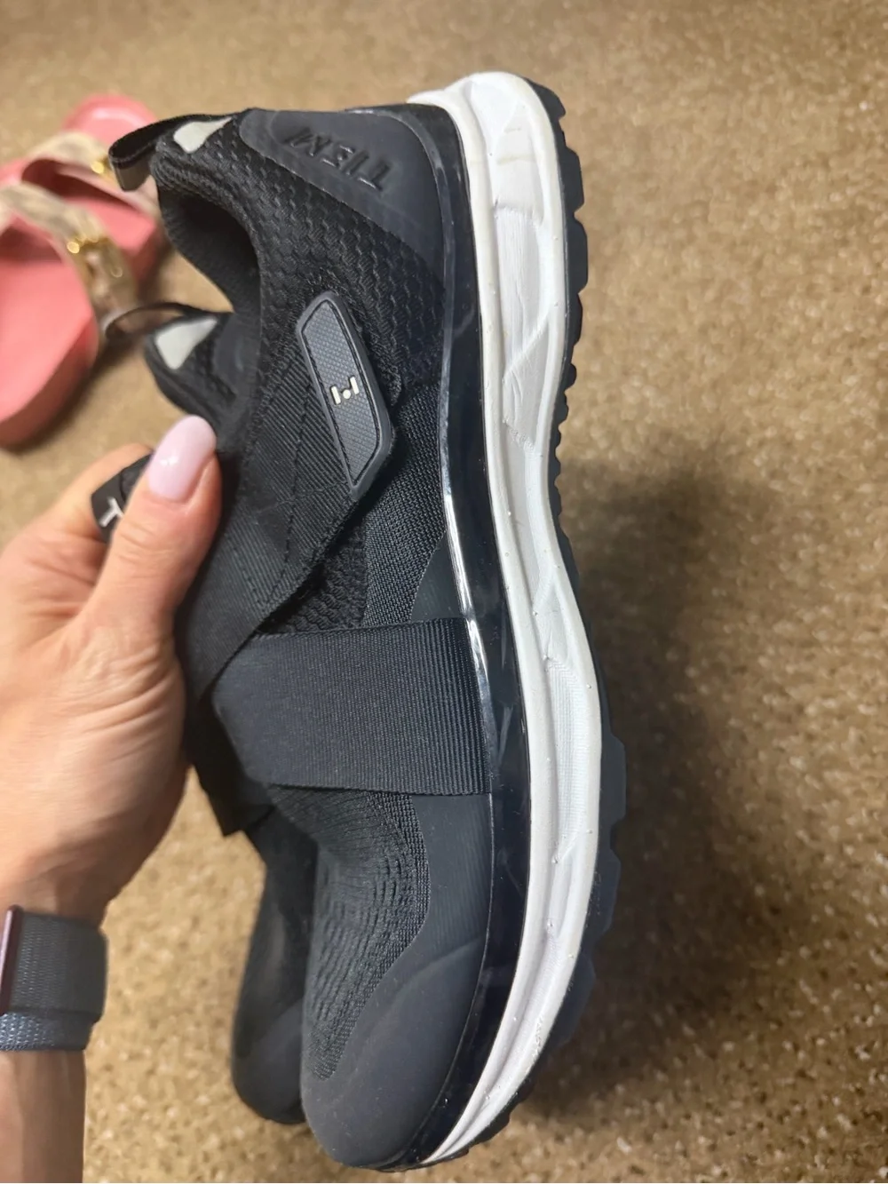 TIEM clip in spin shoes